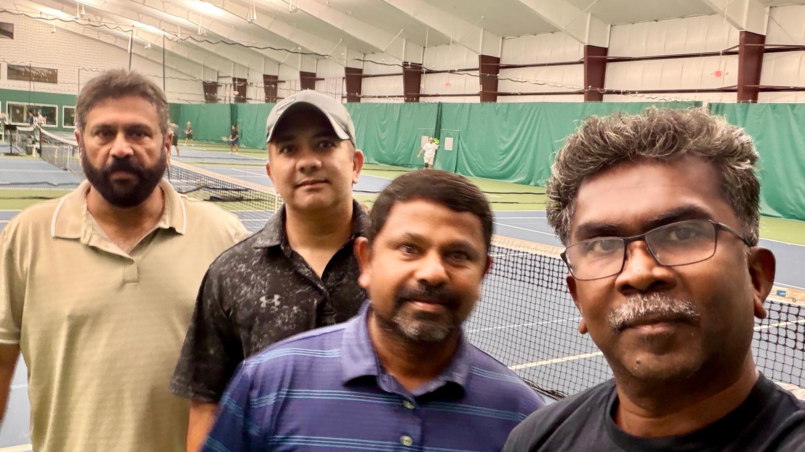 PTL Summer 2026 — Challengers Doubles · Group A — Team JK (Kumaran Sivapunniyam / Joe Devaasirvatham) vs Serve-ivors (Vishal Gulati / Sriram Sitaraman) · Week 5 — 6-2, 6-2