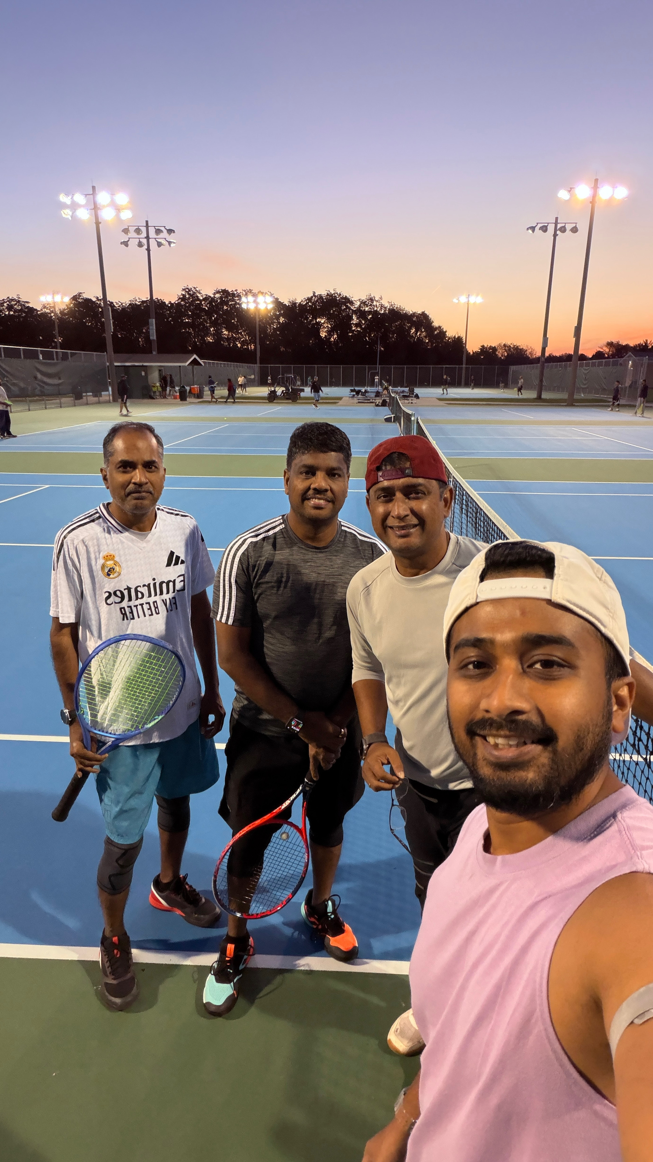 PTL Summer 2026 — Challengers Doubles · Group B — The Baseline Bosses (Ramesh Thambusamy / Arockiaselvam William) vs meDium Rare (Dhiman Biswas / Rajdeep Purkayastha) · Week 7 — 7-6, 3-6, 2-6
