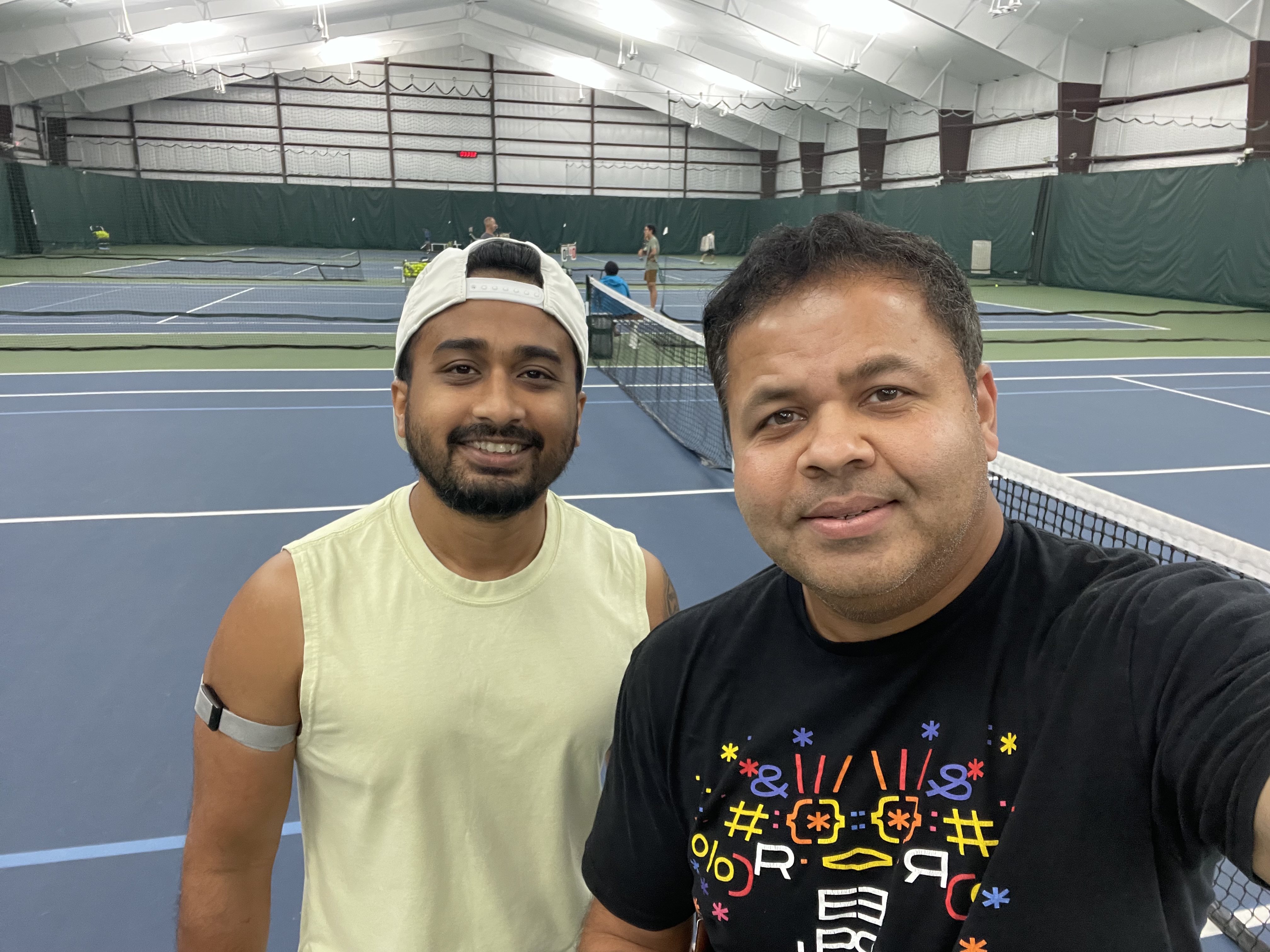 PTL Summer 2026 — Challengers Singles · Group A — Ganesh Prabhu vs Dhiman Biswas · Week 6 — 6-1, 7-5