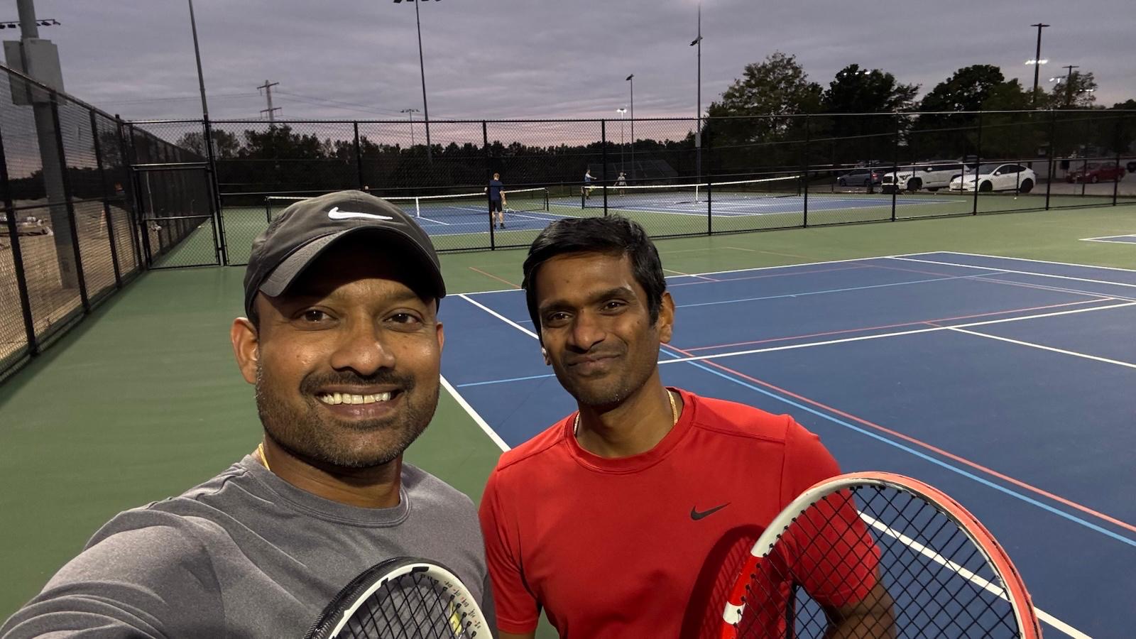 PTL Summer 2026 — Challengers Singles · Group C — Ravishankar Ponnusamy vs Yash Tumpalliwar · Week 4 — 6-2, 6-0