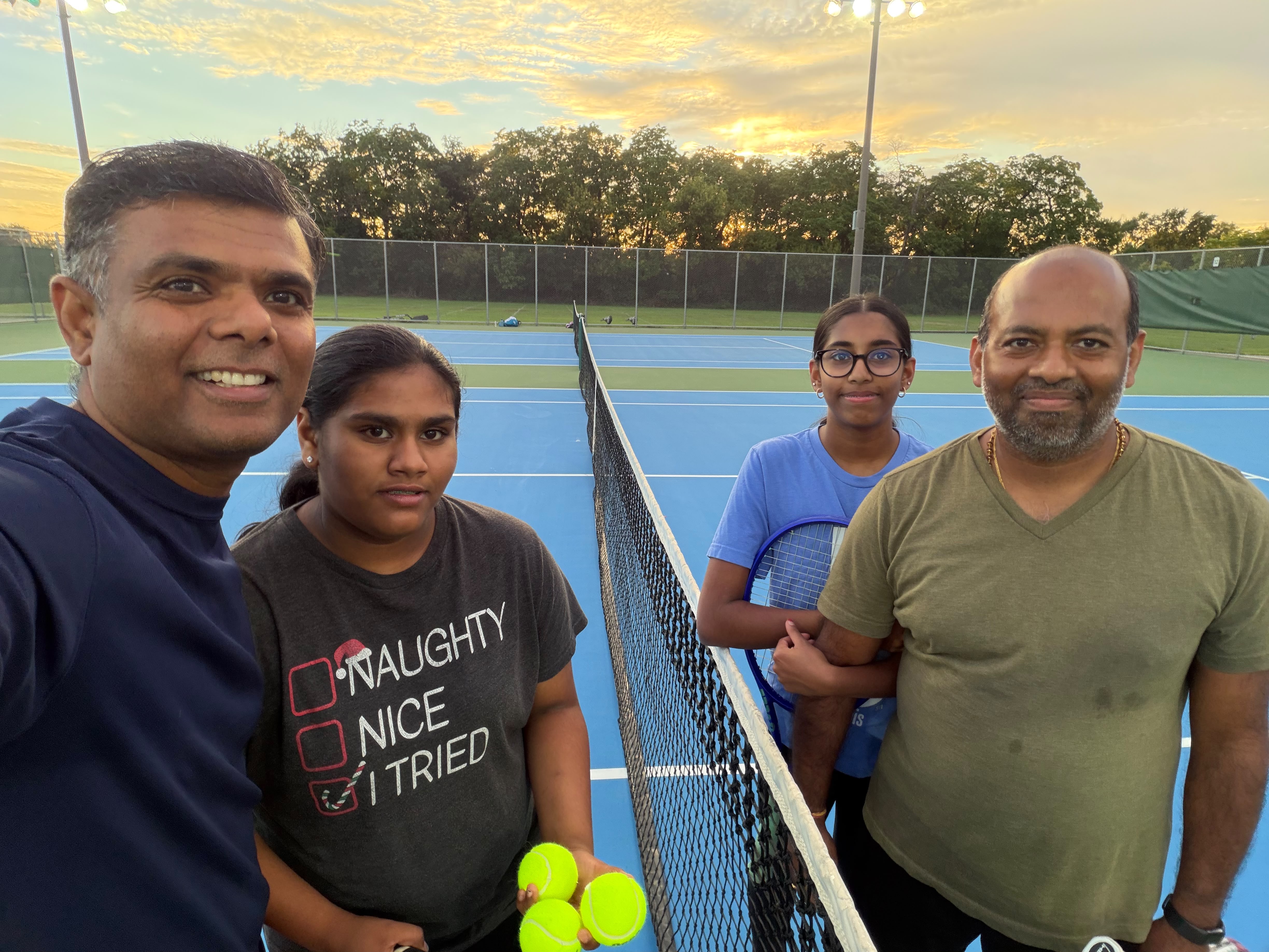 PTL Summer 2026 — Explorers (Parent/Child) · Group A — Prodigy Masters (Sachin Nednur / Aarna Nednur) vs For Fun (Krishna Paturi / Nagasri Paturi) · Week 1 — 1-6, 2-6