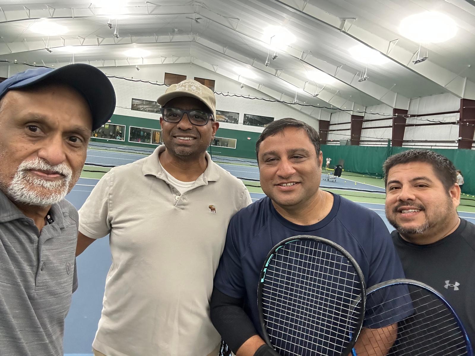 PTL Summer 2026 — Voyagers Doubles · Group A — EasyGoers (Ravi Simhadri / Venkat Vempati) vs Rocket Power (DEEPAK KAUL / Michael Juarez) · Week 6 — 6-1, 6-2