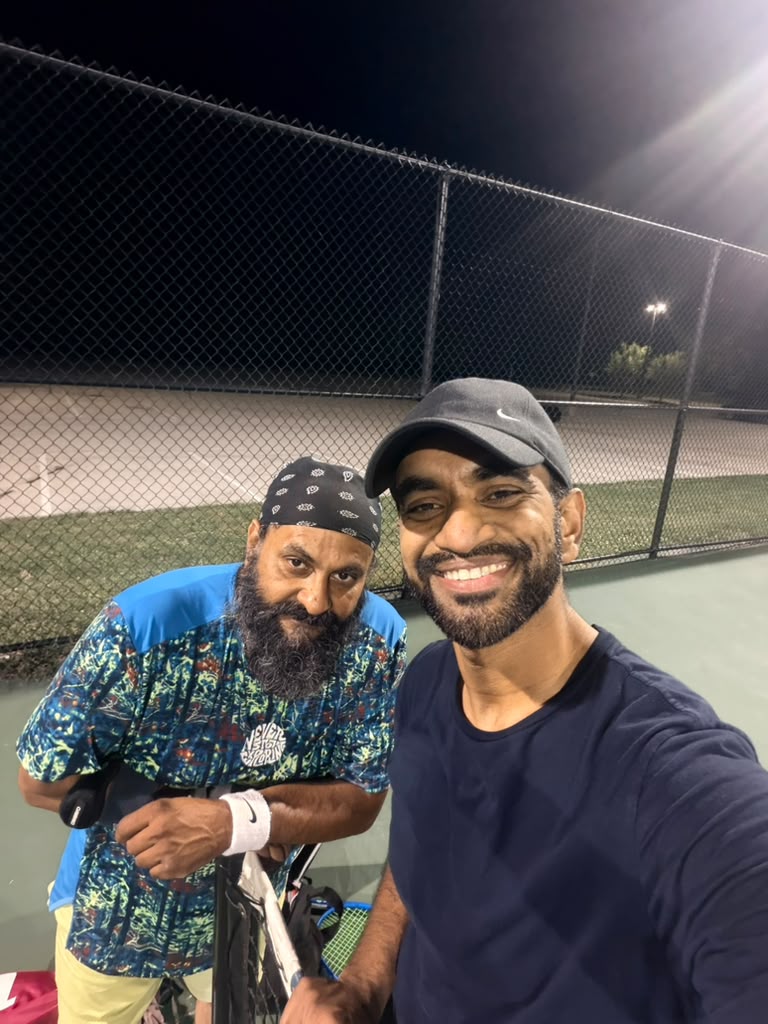 PTL Summer 2026 — Voyagers Singles · Group A — Sarabjit Sehra vs Mujahid Ali Mohammed · Week 7 — 0-6, 2-6, 0-6