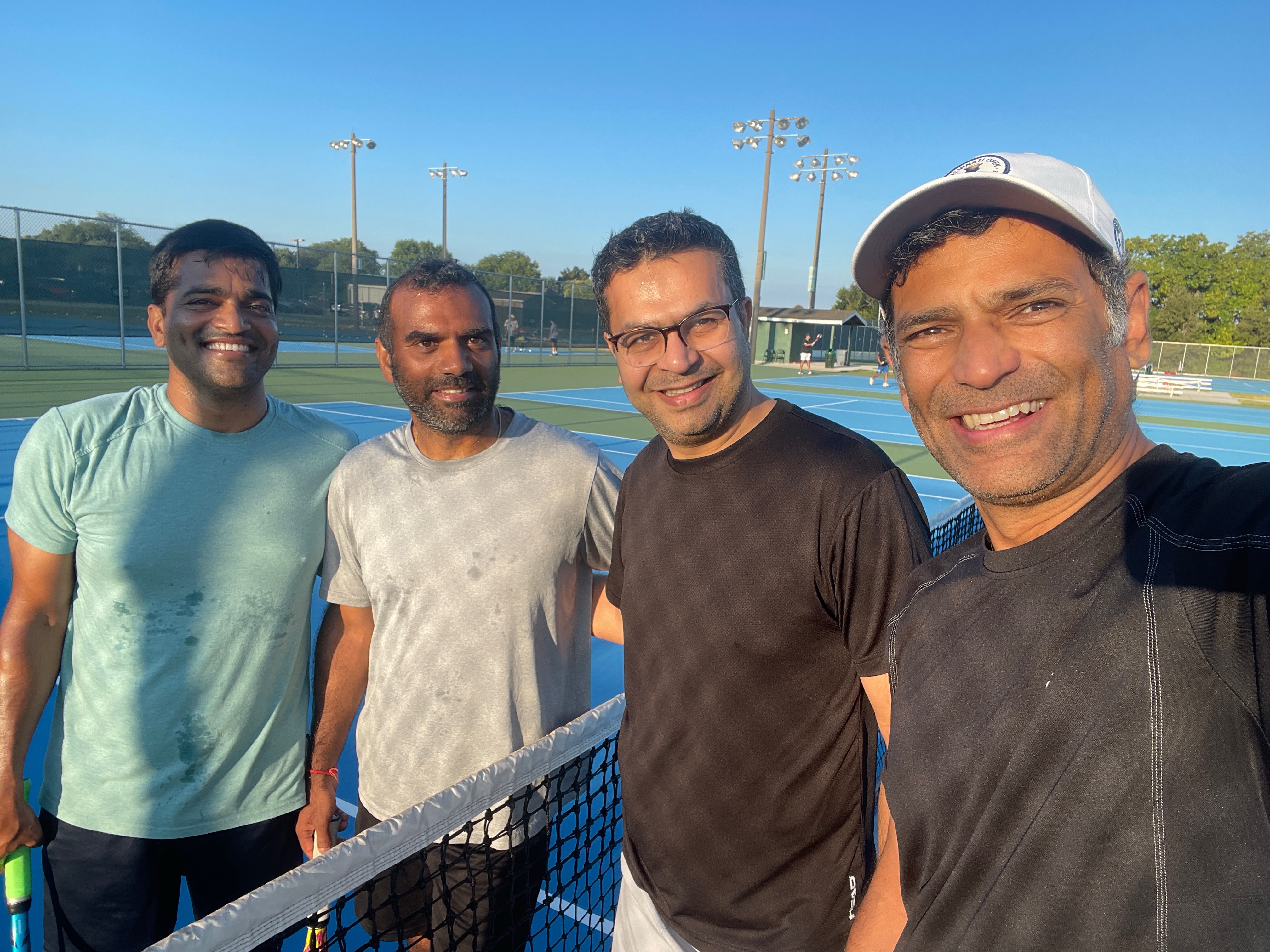PTL Summer 2026 — Warriors Doubles · Group A & B — Team UD (Dileep tukkani / UDAY Kanreddy) vs Team RaMa (Raman Arora / Maulik Bhagat) · Week 2 — 6-2, 6-0