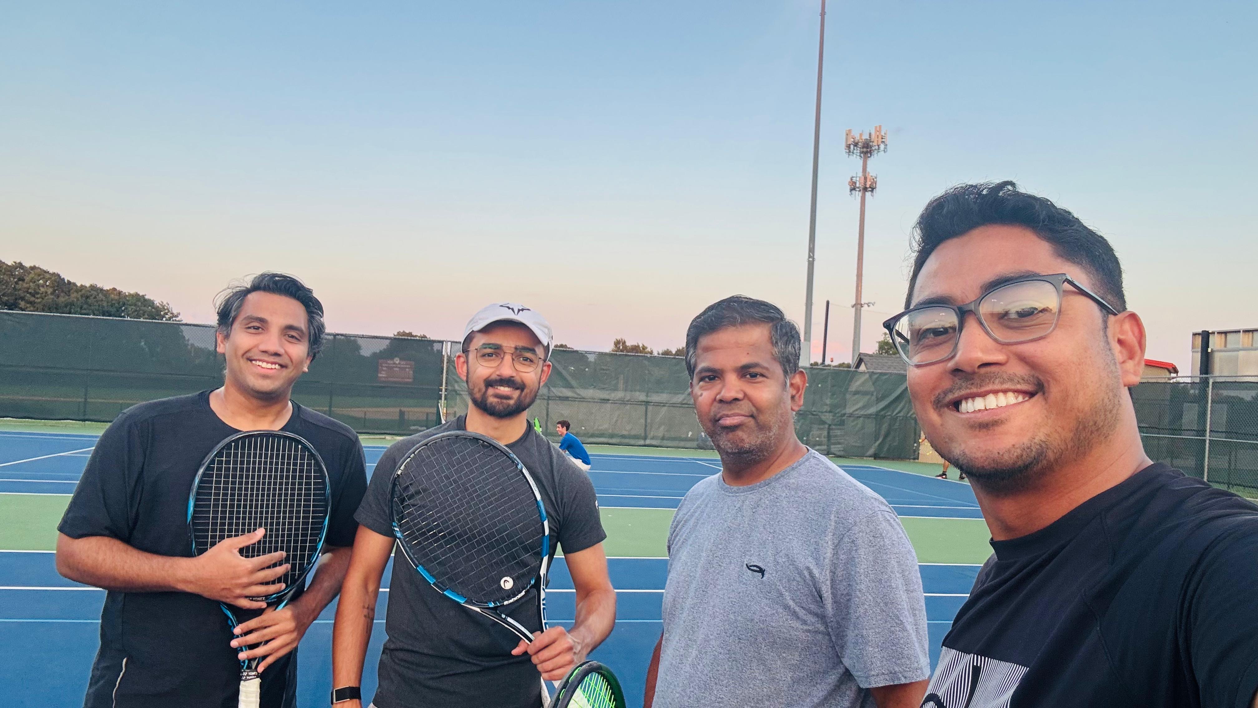 PTL Summer 2026 — Warriors Doubles · Group A & B — Strings (Suresh Kumar Amirthalingam & Prateek Khandelwal) vs Court Crushers (Rushil Patel & Jay Temuri) · Week 2 — 2-6, 4-6
