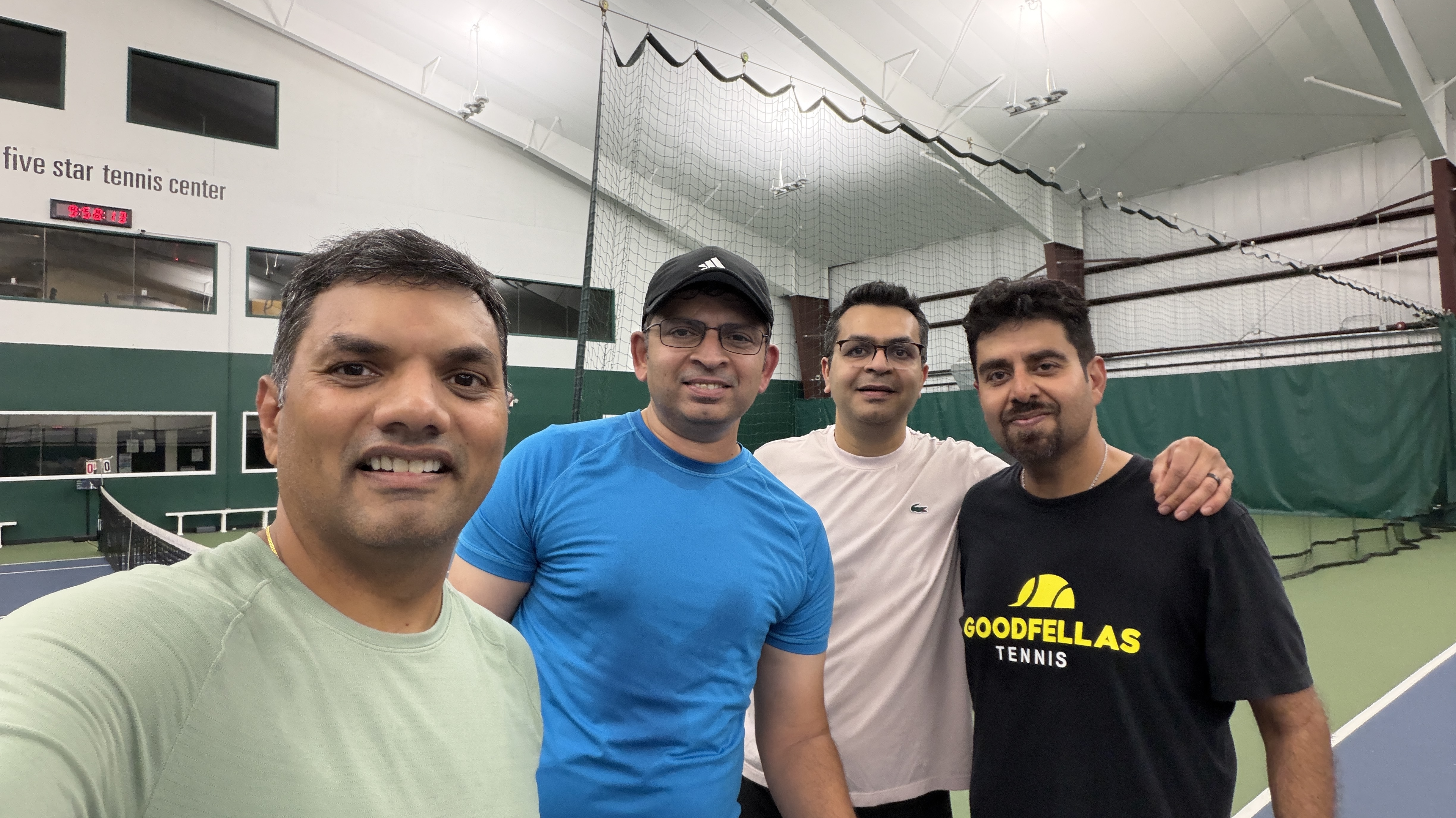 PTL Summer 2026 — Warriors Doubles · Group A & B — Tennis Kisans (Santosh Murthy / Kirtan Dave) vs Team RaMa (Raman Arora / Maulik Bhagat) · Week 7 — 0-6, 4-6
