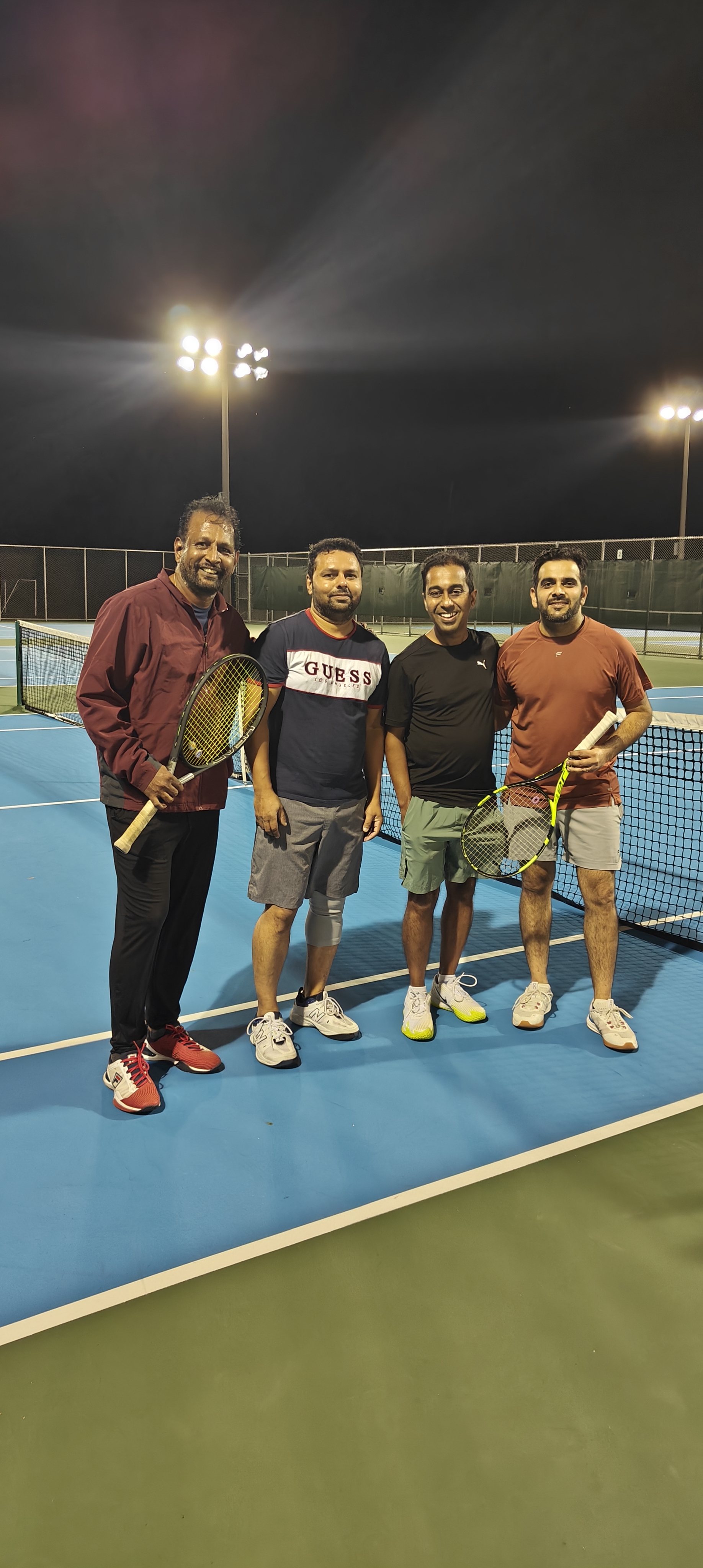 PTL Summer 2026 — Warriors Doubles · Group C & D — Federer Express (Vasu Bojja / Sumit Shewani) vs Bears (Khalil Ruknoddin / Srinivasa Pilla) · Week 5 — 3-6, 6-7