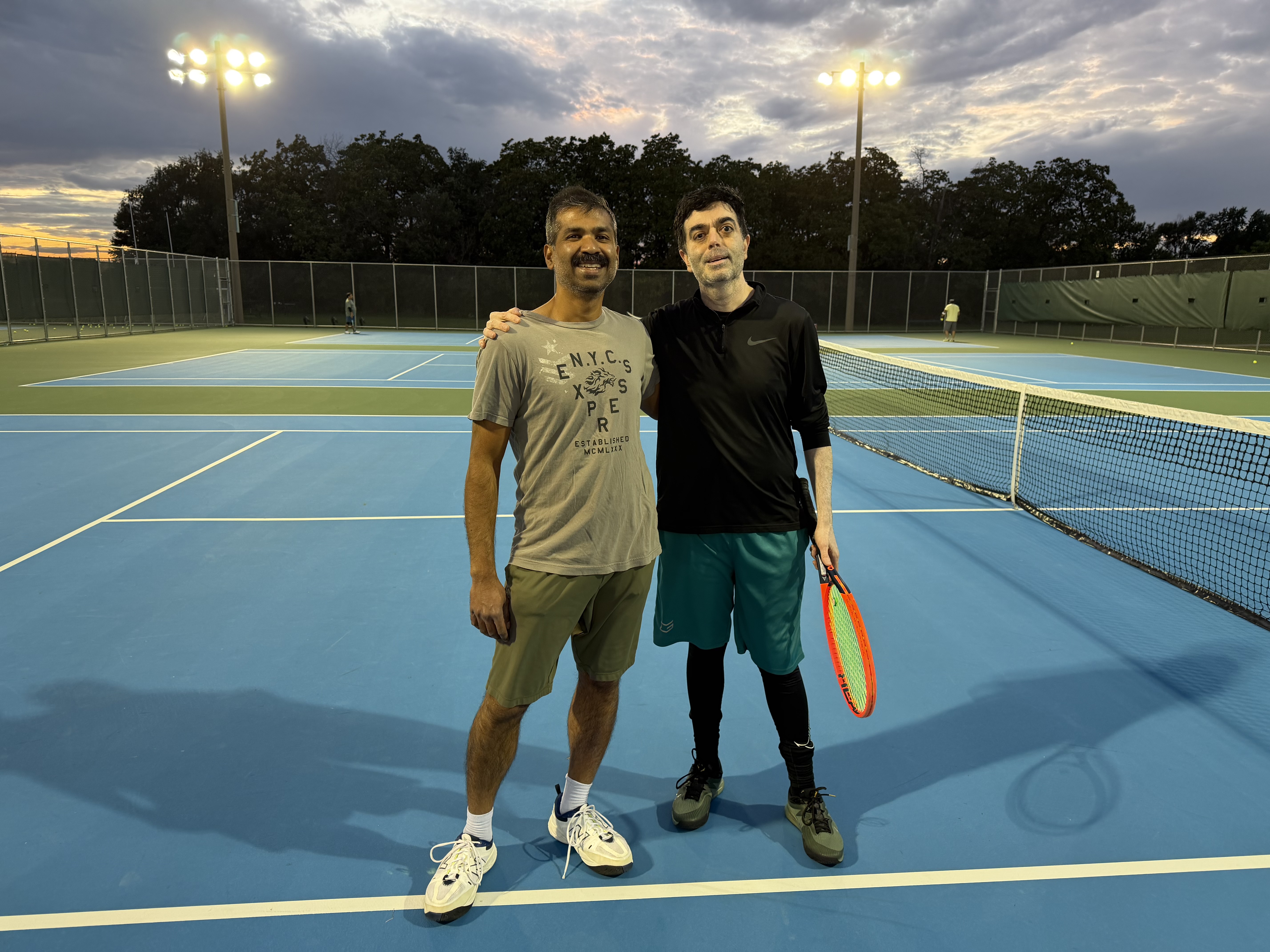 PTL Summer 2026 — Warriors Singles · Group A & B — Deepak Chinnaswami vs Hardik Joshi · Week 4 — 6-2, 7-6