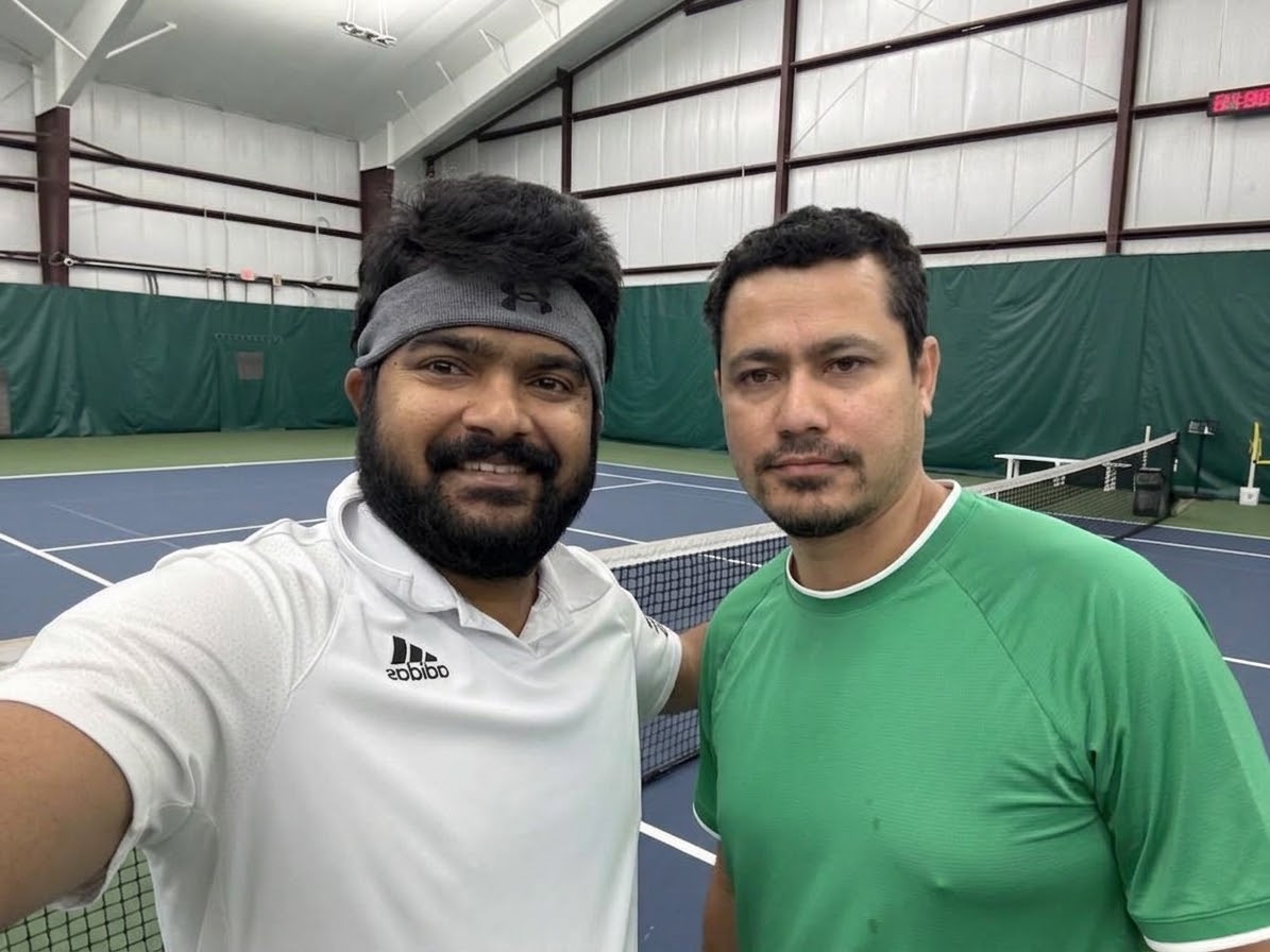 PTL Summer 2026 — Challengers Singles · Group D — SURESH KARUPPANASAMY vs Chandan Shome · Week 4 — 2-6, 6-1, 6-2