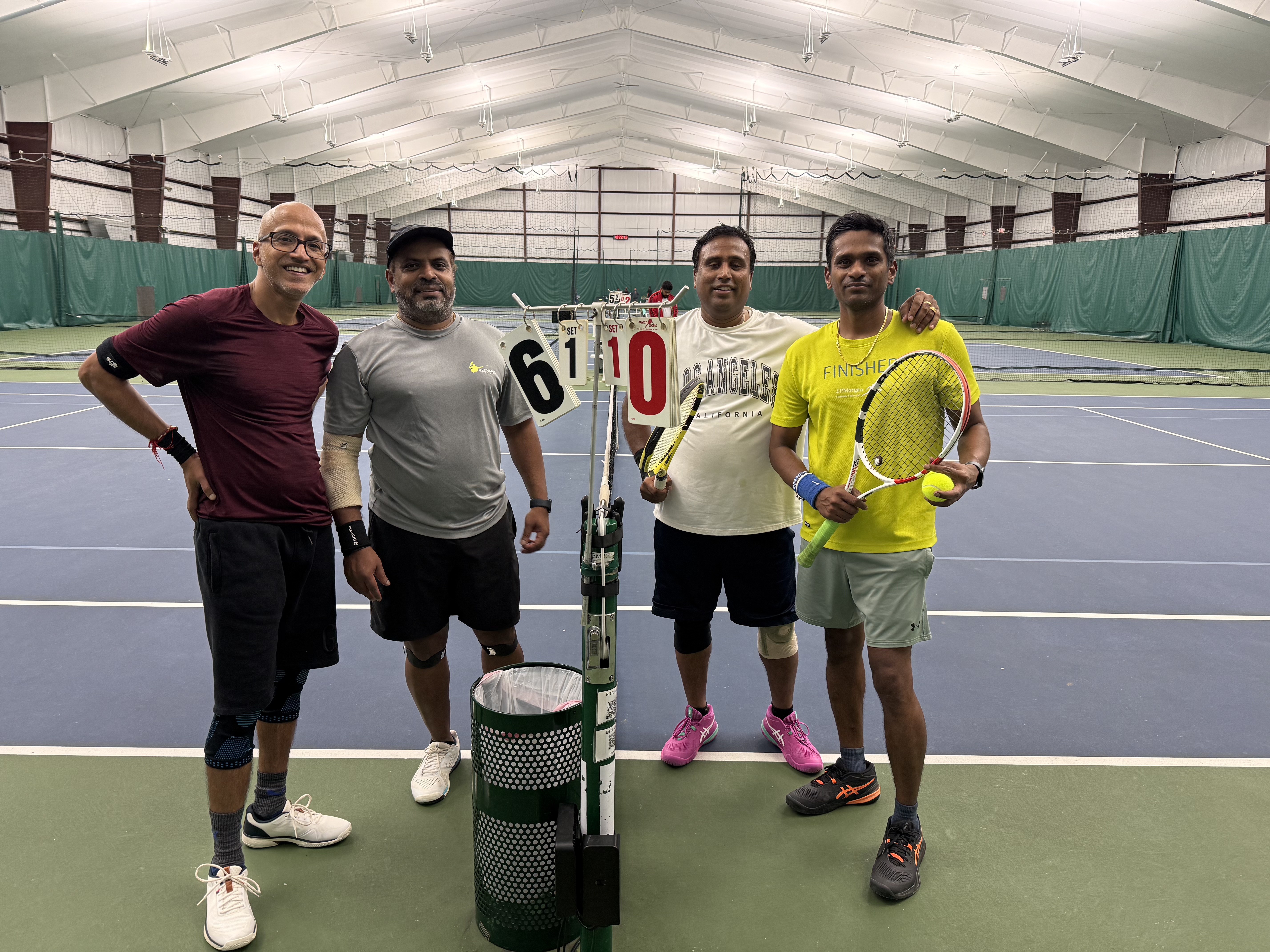 PTL Summer 2026 — Challengers Doubles · Pre Quarter Final — Avinash Kumar & Durai Ponnalagu vs Ravishankar Ponnusamy & Biswajit Pandab · Oct 15, 2026 — 6-4, 5-7, 6-10