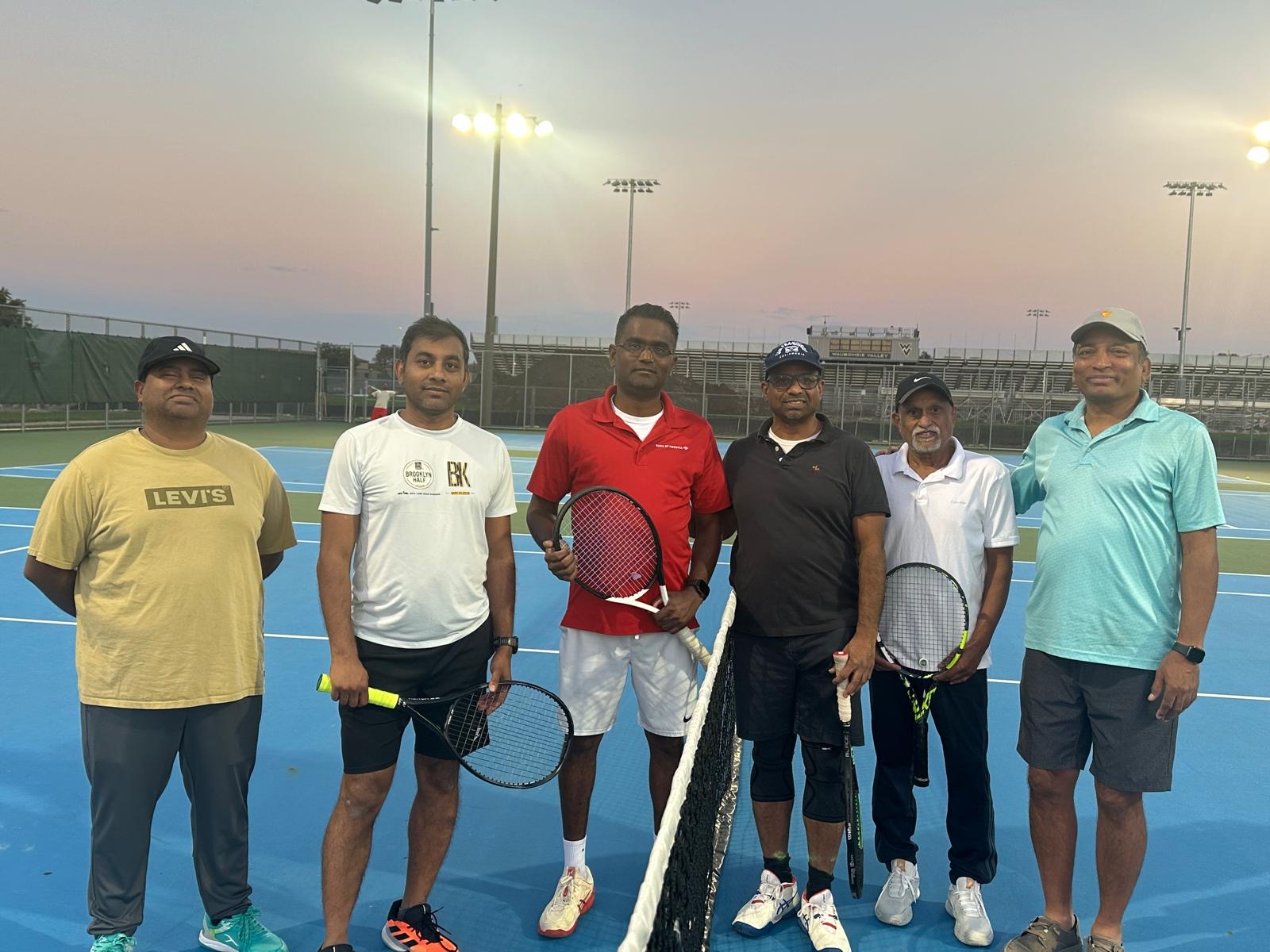 PTL Summer 2026 — Voyagers Doubles · Quarterfinal — Ravi Simhadri & Venkat Vempati vs Sarvaghan Rathinam & Sandeep Rao · Oct 13, 2026 — 7-5, 5-7, 6-7